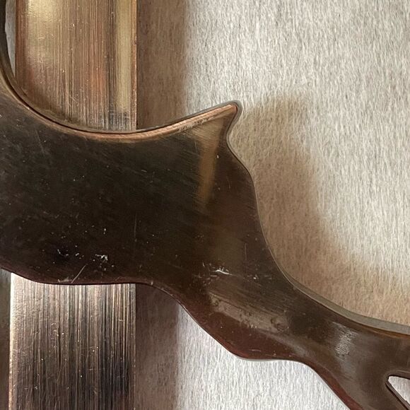 Bronze Wreath Holder for Doors with Reindeer Decoration - Picture 8 of 9